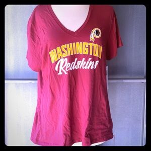 Washington Redskin V-Neck Tee
